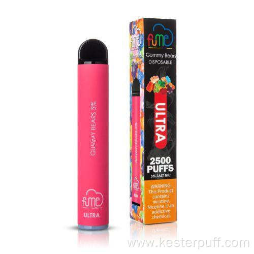 Fume ULTRA Disposable Vape Device 2500 Puffs Wholesale